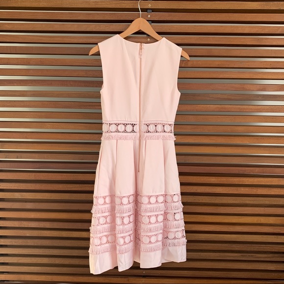 Contrast Paneling Dress | Ted Baker - Picture 3 of 3